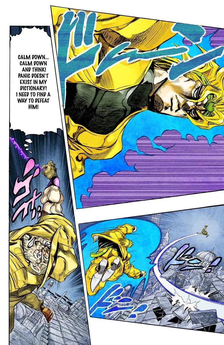 JoJo's Bizarre Adventure Part 3 - Stardust Crusaders (Official Colored) chapter 142 page 3