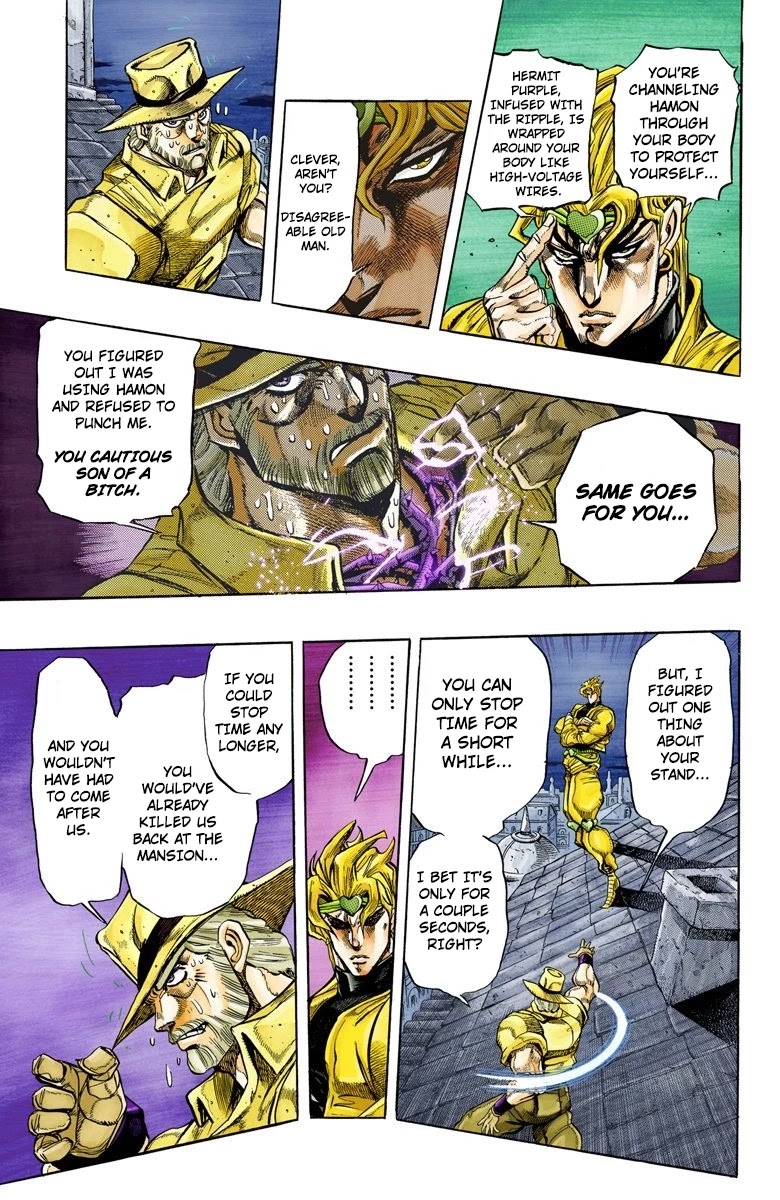 JoJo's Bizarre Adventure Part 3 - Stardust Crusaders (Official Colored) chapter 142 page 6