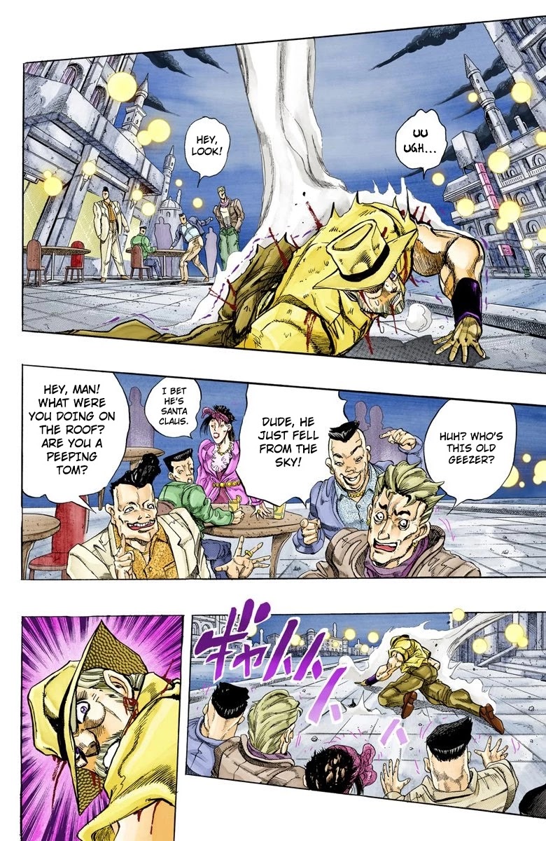 JoJo's Bizarre Adventure Part 3 - Stardust Crusaders (Official Colored) chapter 142 page 9