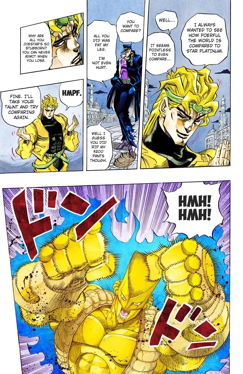 JoJo's Bizarre Adventure Part 3 - Stardust Crusaders (Official Colored) chapter 143 page 10