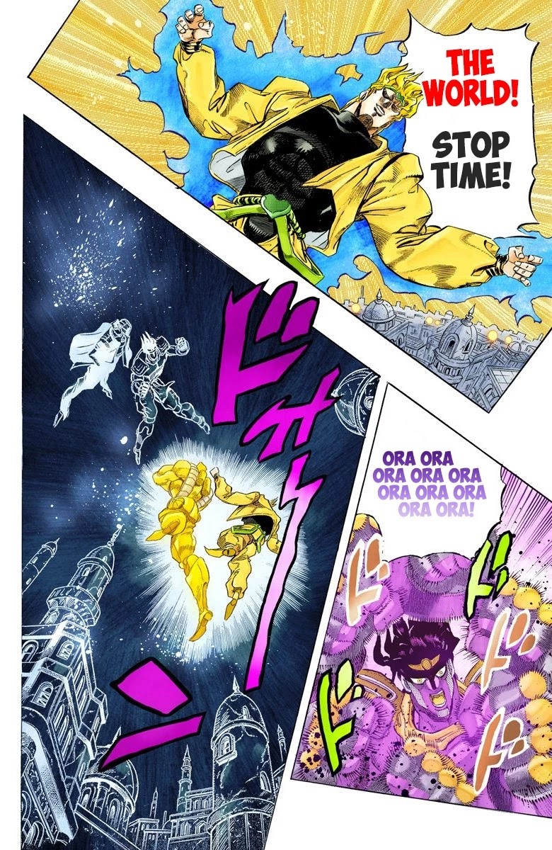 JoJo's Bizarre Adventure Part 3 - Stardust Crusaders (Official Colored) chapter 143 page 17