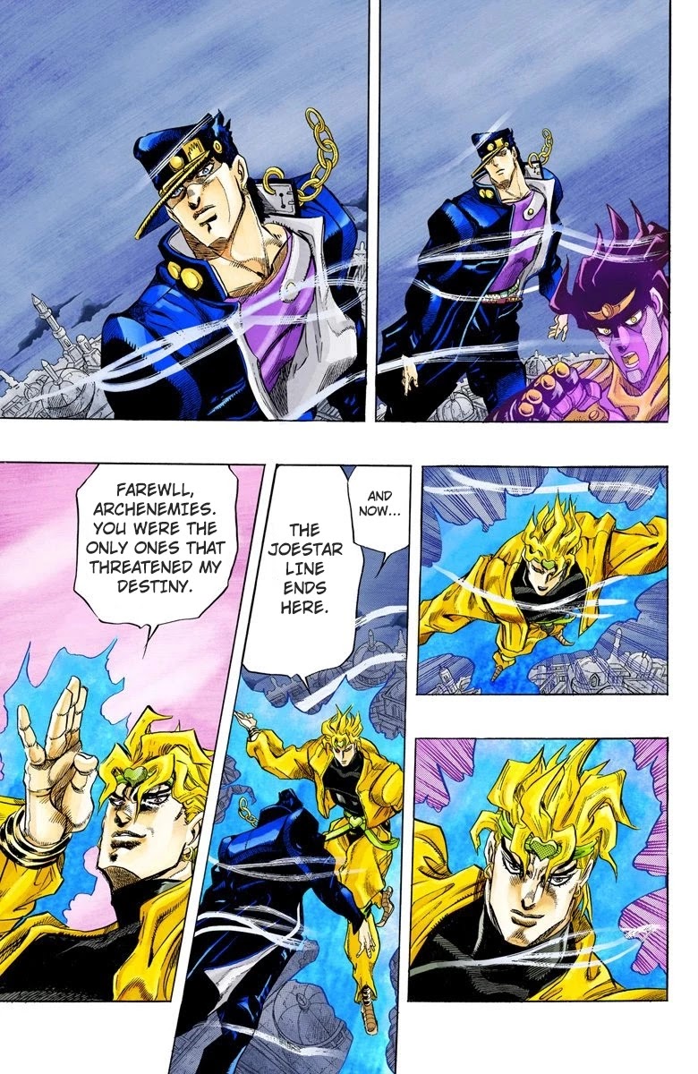 JoJo's Bizarre Adventure Part 3 - Stardust Crusaders (Official Colored) chapter 143 page 18