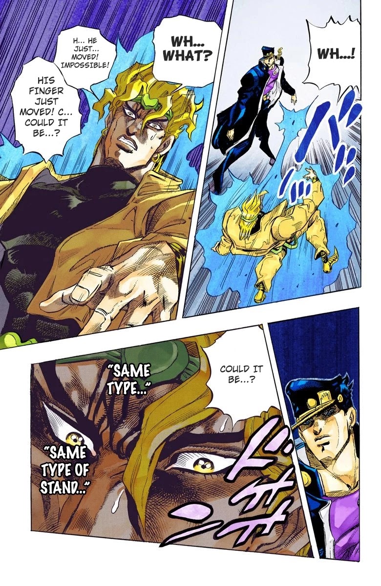 JoJo's Bizarre Adventure Part 3 - Stardust Crusaders (Official Colored) chapter 143 page 20