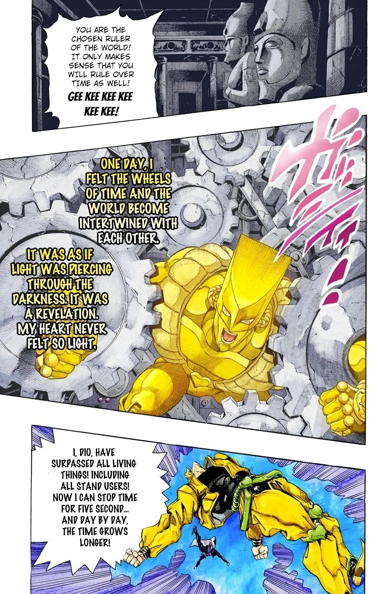 JoJo's Bizarre Adventure Part 3 - Stardust Crusaders (Official Colored) chapter 144 page 10