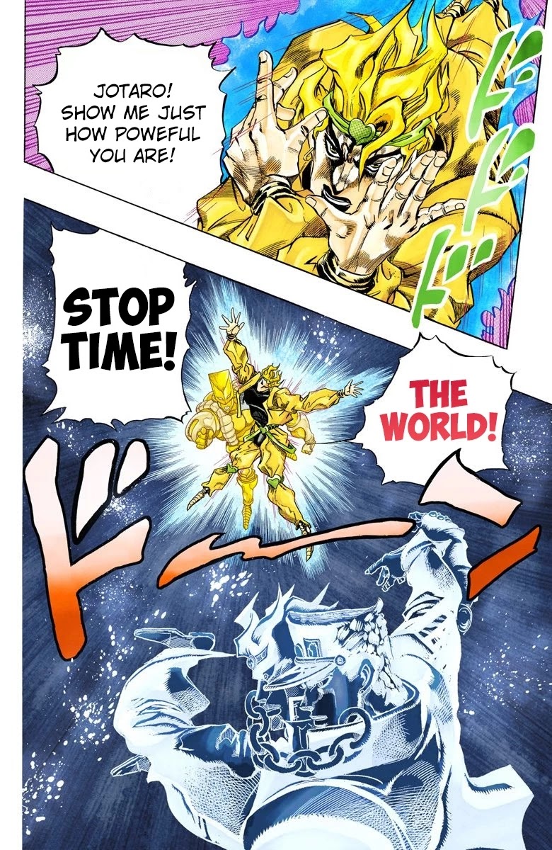 JoJo's Bizarre Adventure Part 3 - Stardust Crusaders (Official Colored) chapter 144 page 11