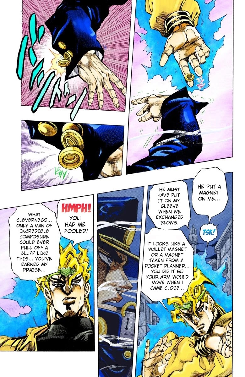 JoJo's Bizarre Adventure Part 3 - Stardust Crusaders (Official Colored) chapter 144 page 14