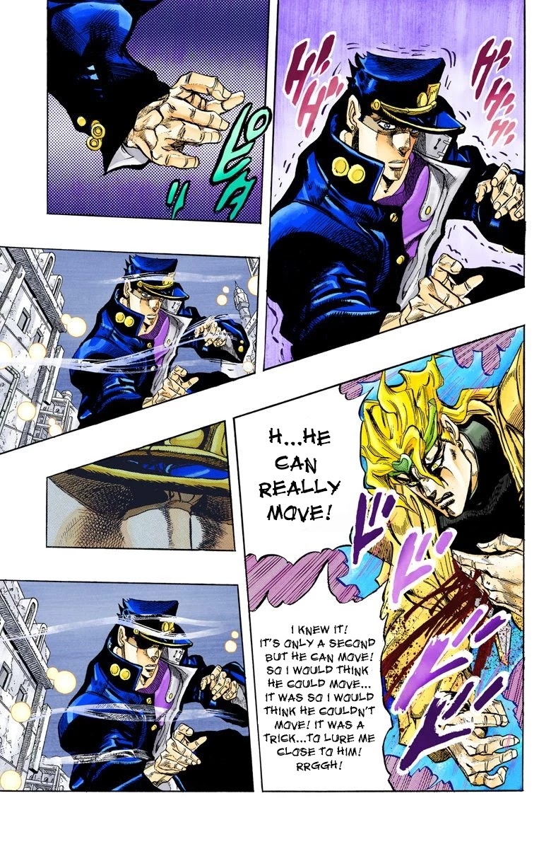 JoJo's Bizarre Adventure Part 3 - Stardust Crusaders (Official Colored) chapter 144 page 18