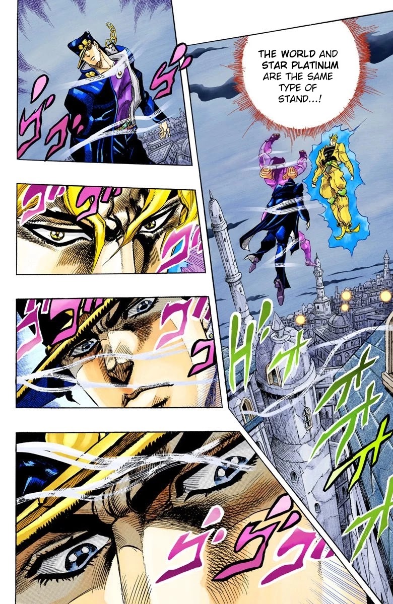 JoJo's Bizarre Adventure Part 3 - Stardust Crusaders (Official Colored) chapter 144 page 3