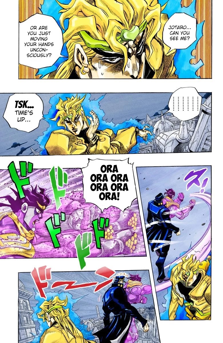 JoJo's Bizarre Adventure Part 3 - Stardust Crusaders (Official Colored) chapter 144 page 4