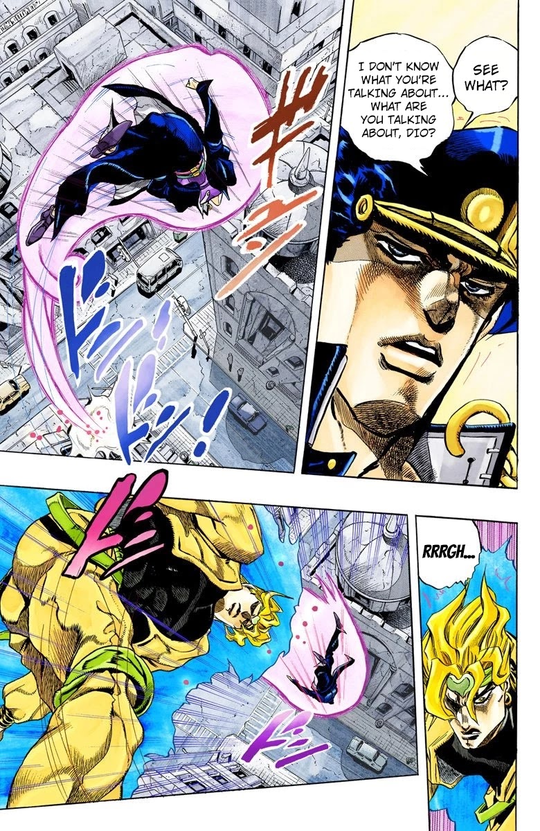 JoJo's Bizarre Adventure Part 3 - Stardust Crusaders (Official Colored) chapter 144 page 6