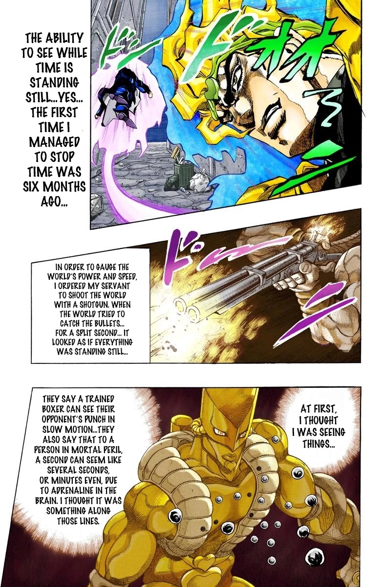 JoJo's Bizarre Adventure Part 3 - Stardust Crusaders (Official Colored) chapter 144 page 8