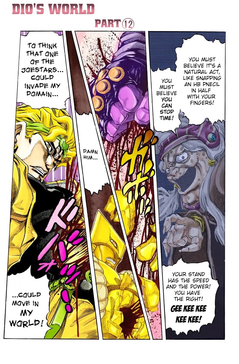 JoJo's Bizarre Adventure Part 3 - Stardust Crusaders (Official Colored) chapter 145 page 1