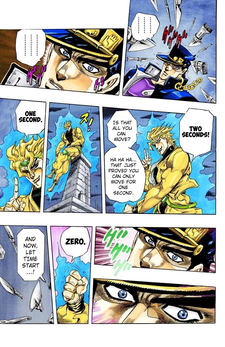 JoJo's Bizarre Adventure Part 3 - Stardust Crusaders (Official Colored) chapter 145 page 18