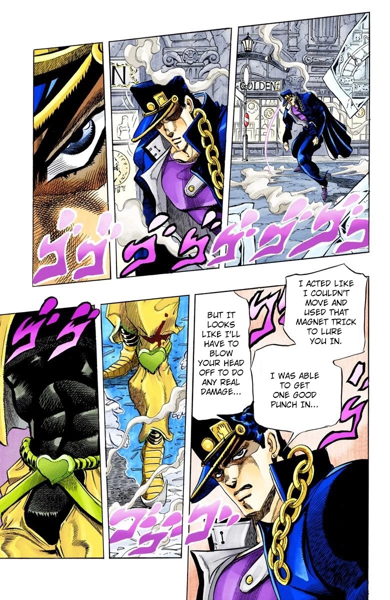 JoJo's Bizarre Adventure Part 3 - Stardust Crusaders (Official Colored) chapter 145 page 6