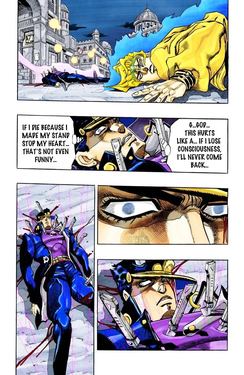 JoJo's Bizarre Adventure Part 3 - Stardust Crusaders (Official Colored) chapter 147 page 12