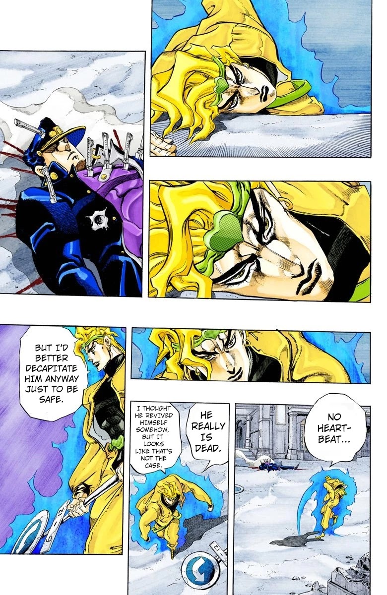 JoJo's Bizarre Adventure Part 3 - Stardust Crusaders (Official Colored) chapter 147 page 13