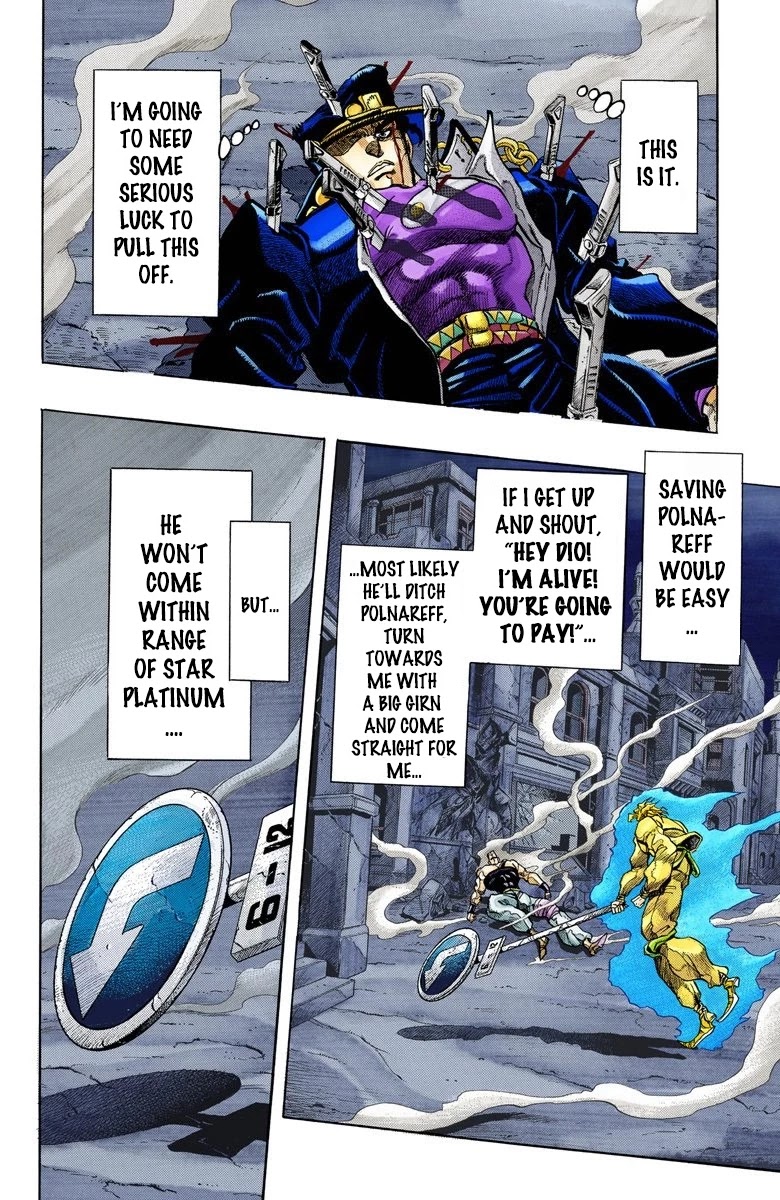 JoJo's Bizarre Adventure Part 3 - Stardust Crusaders (Official Colored) chapter 147 page 2