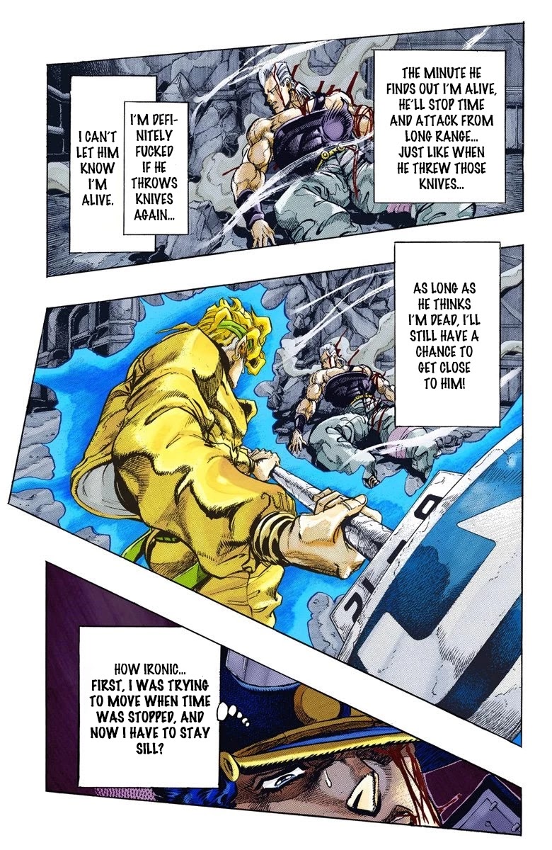 JoJo's Bizarre Adventure Part 3 - Stardust Crusaders (Official Colored) chapter 147 page 3