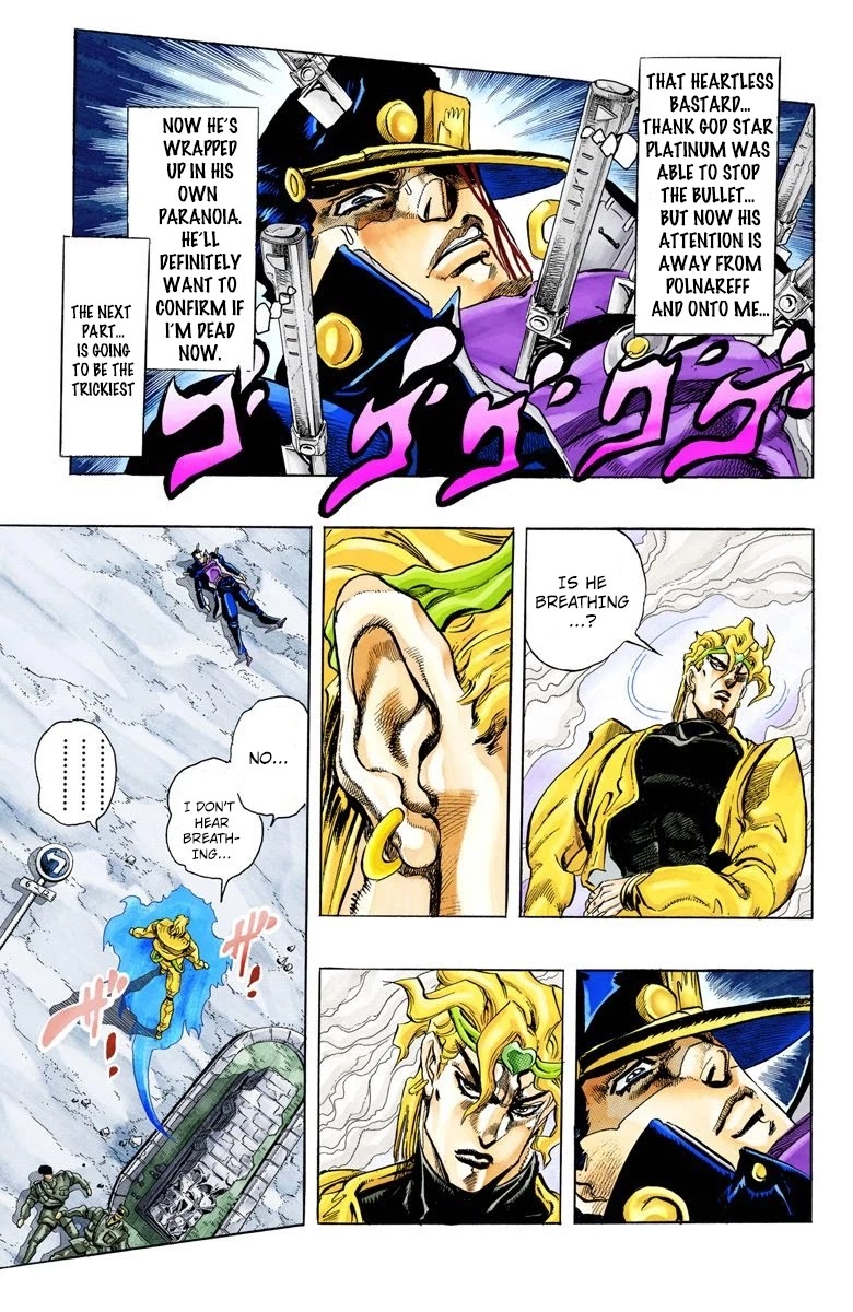 JoJo's Bizarre Adventure Part 3 - Stardust Crusaders (Official Colored) chapter 147 page 9