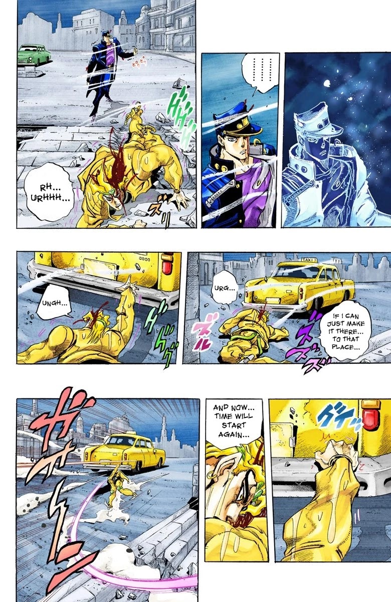 JoJo's Bizarre Adventure Part 3 - Stardust Crusaders (Official Colored) chapter 148 page 11