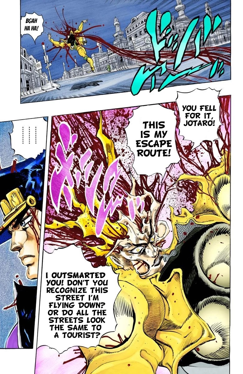 JoJo's Bizarre Adventure Part 3 - Stardust Crusaders (Official Colored) chapter 148 page 18