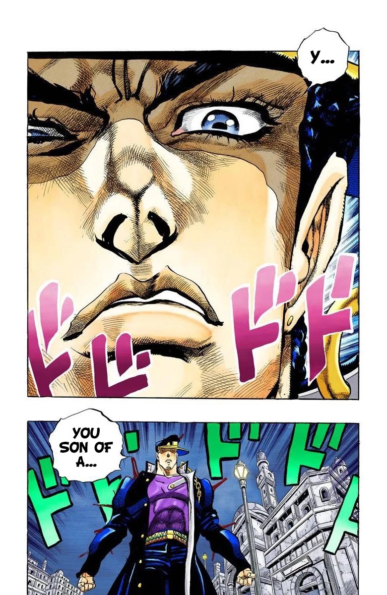 JoJo's Bizarre Adventure Part 3 - Stardust Crusaders (Official Colored) chapter 149 page 10