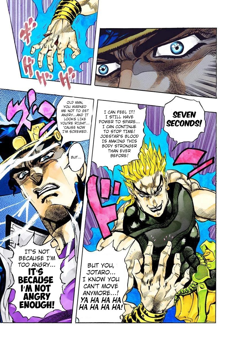 JoJo's Bizarre Adventure Part 3 - Stardust Crusaders (Official Colored) chapter 149 page 18