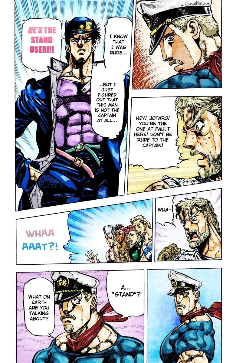 JoJo's Bizarre Adventure Part 3 - Stardust Crusaders (Official Colored) chapter 15 page 10