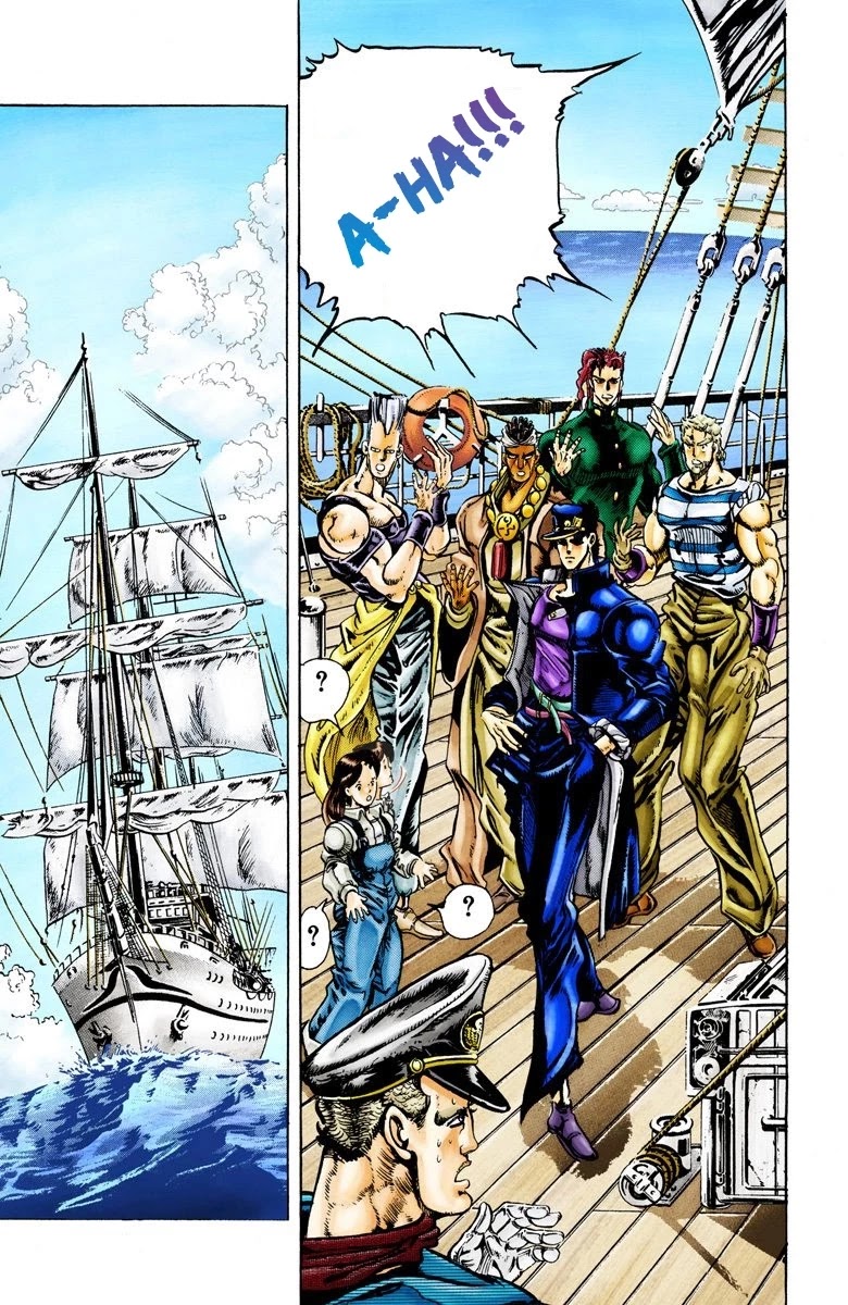 JoJo's Bizarre Adventure Part 3 - Stardust Crusaders (Official Colored) chapter 15 page 13