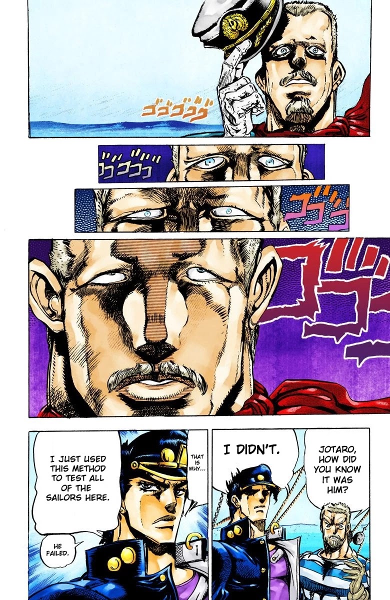 JoJo's Bizarre Adventure Part 3 - Stardust Crusaders (Official Colored) chapter 15 page 14