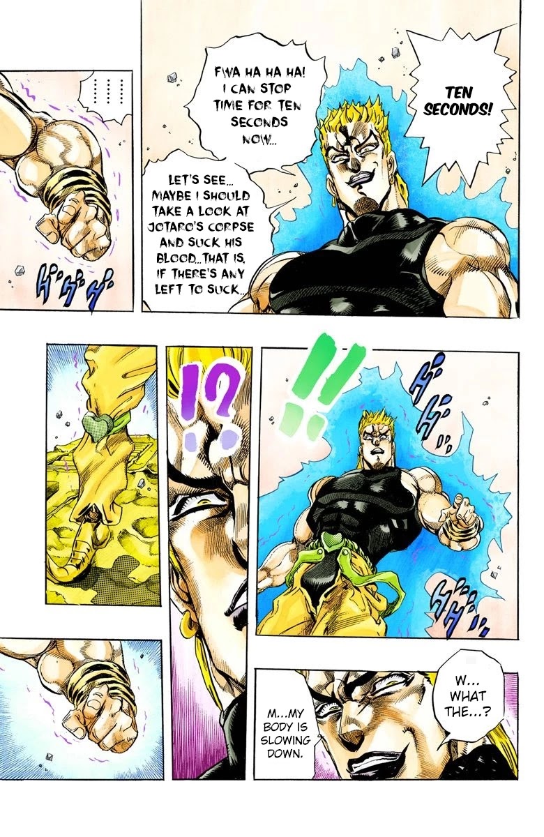 JoJo's Bizarre Adventure Part 3 - Stardust Crusaders (Official Colored) chapter 150 page 18