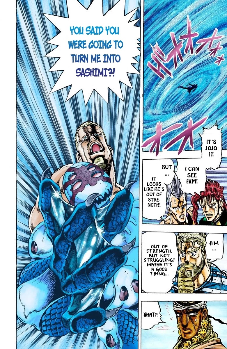 JoJo's Bizarre Adventure Part 3 - Stardust Crusaders (Official Colored) chapter 16 page 16