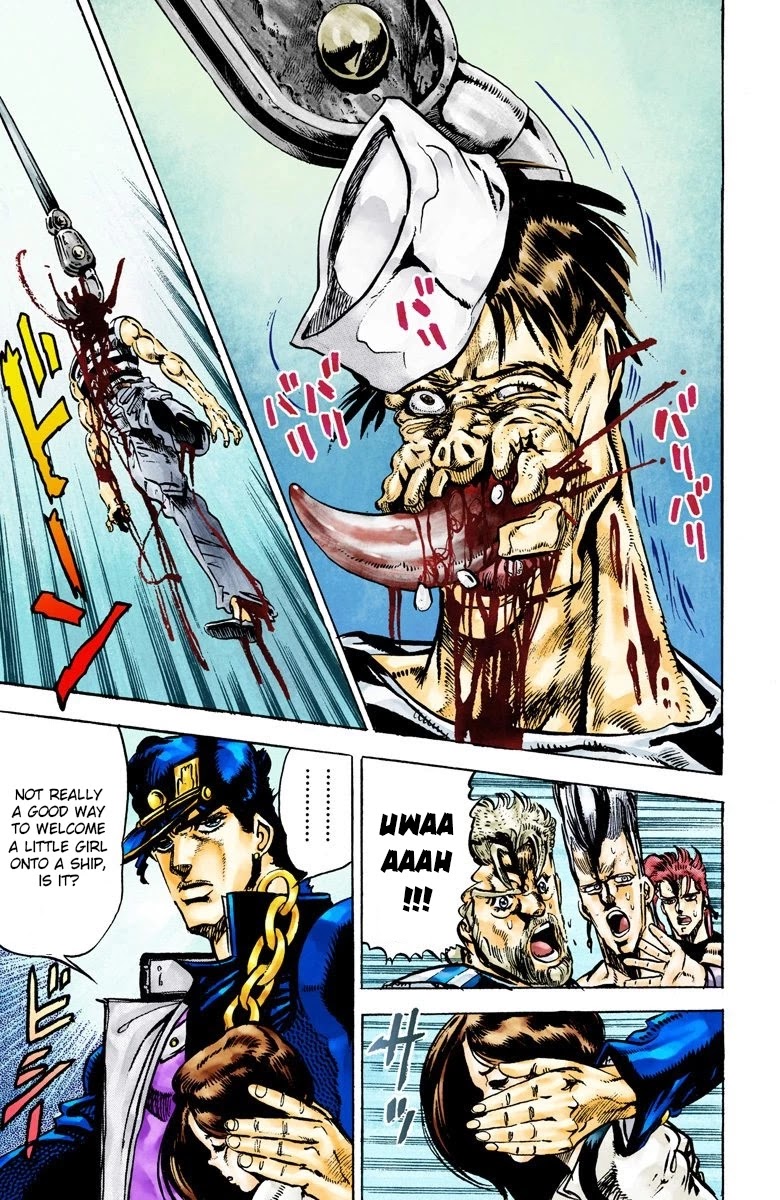 JoJo's Bizarre Adventure Part 3 - Stardust Crusaders (Official Colored) chapter 17 page 18