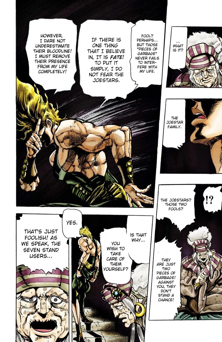 JoJo's Bizarre Adventure Part 3 - Stardust Crusaders (Official Colored) chapter 17 page 4