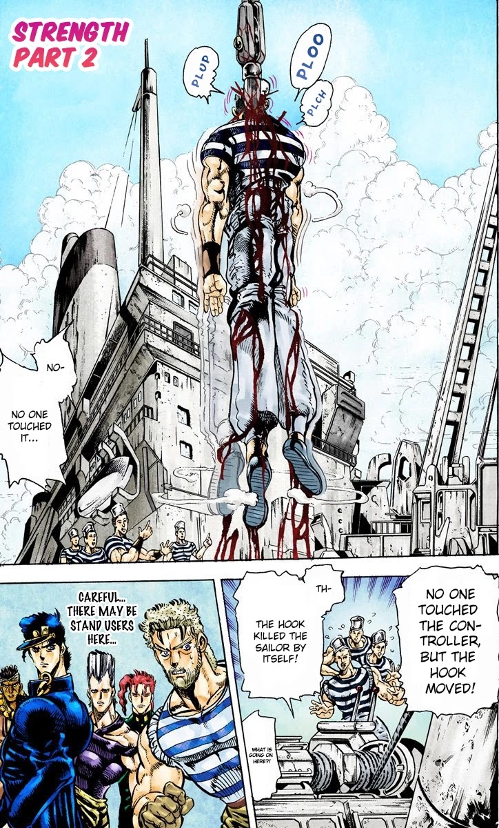 JoJo's Bizarre Adventure Part 3 - Stardust Crusaders (Official Colored) chapter 18 page 1