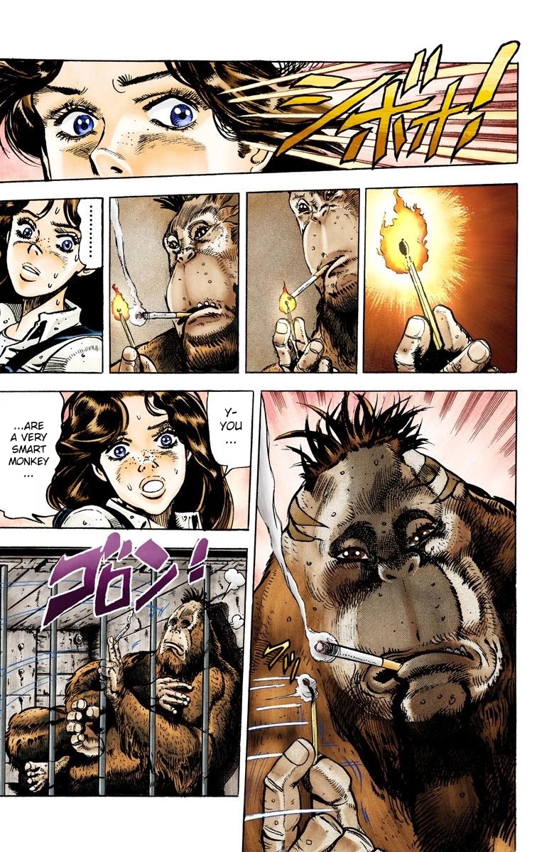 JoJo's Bizarre Adventure Part 3 - Stardust Crusaders (Official Colored) chapter 18 page 6