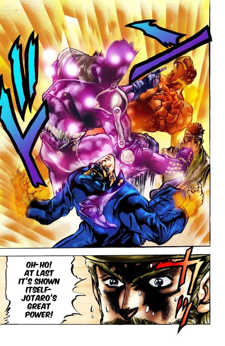 JoJo's Bizarre Adventure Part 3 - Stardust Crusaders (Official Colored) chapter 2 page 20