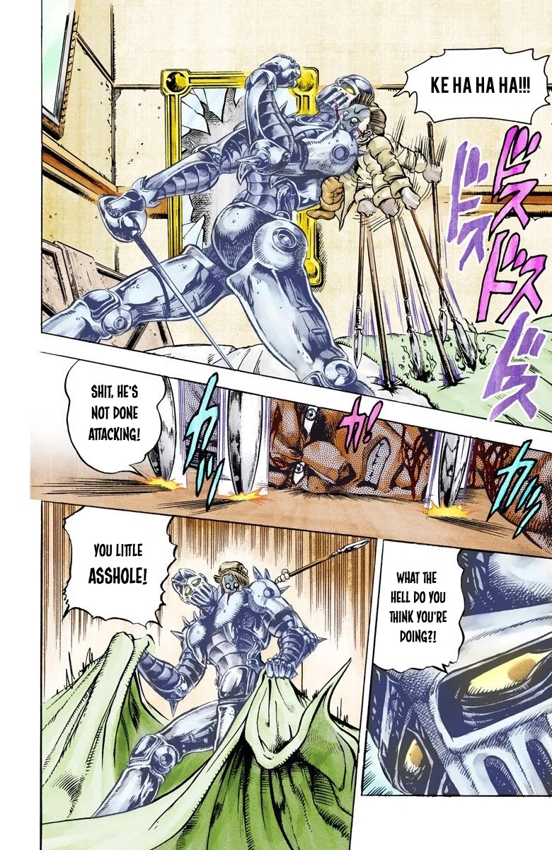 JoJo's Bizarre Adventure Part 3 - Stardust Crusaders (Official Colored) chapter 22 page 7