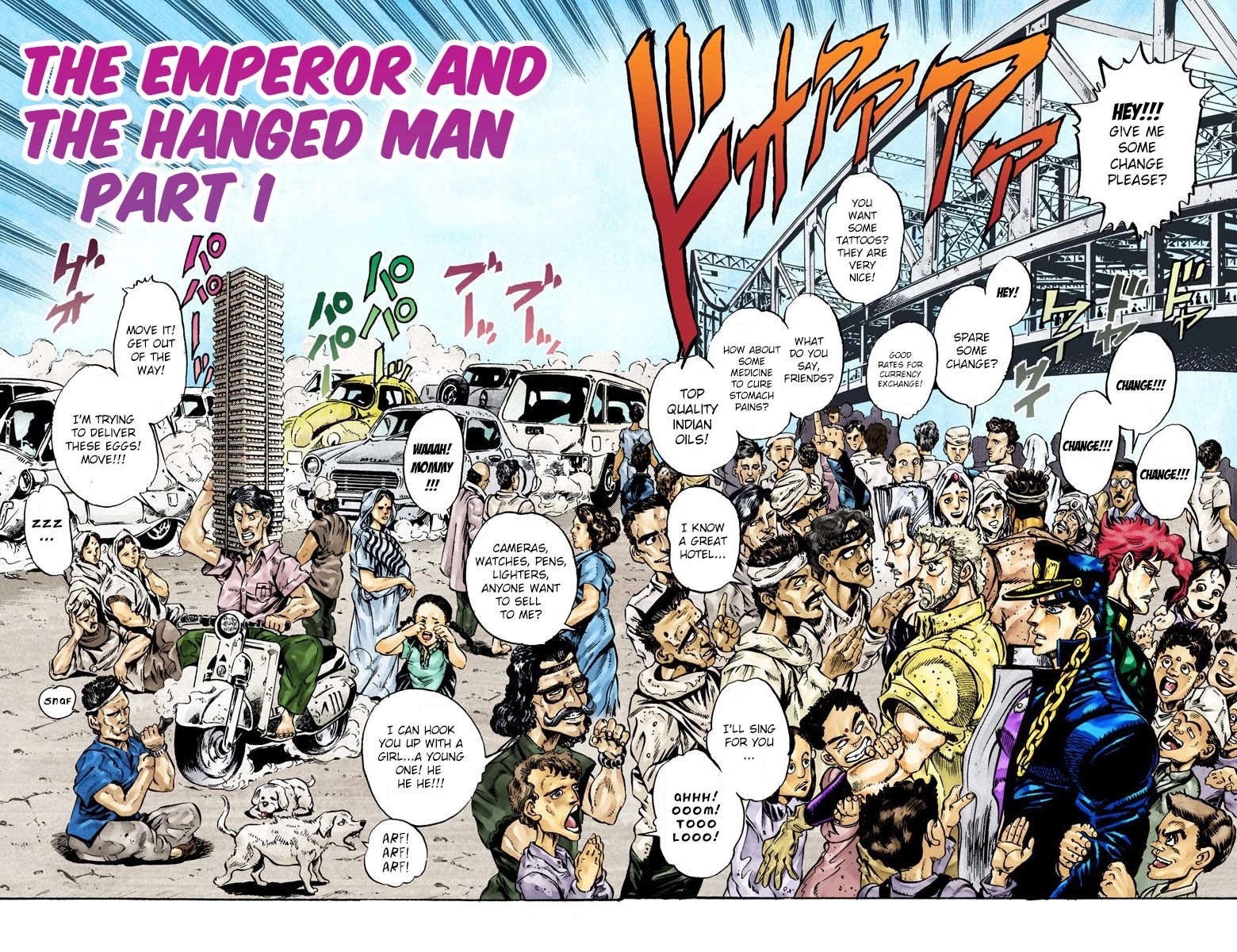 JoJo's Bizarre Adventure Part 3 - Stardust Crusaders (Official Colored) chapter 27 page 2