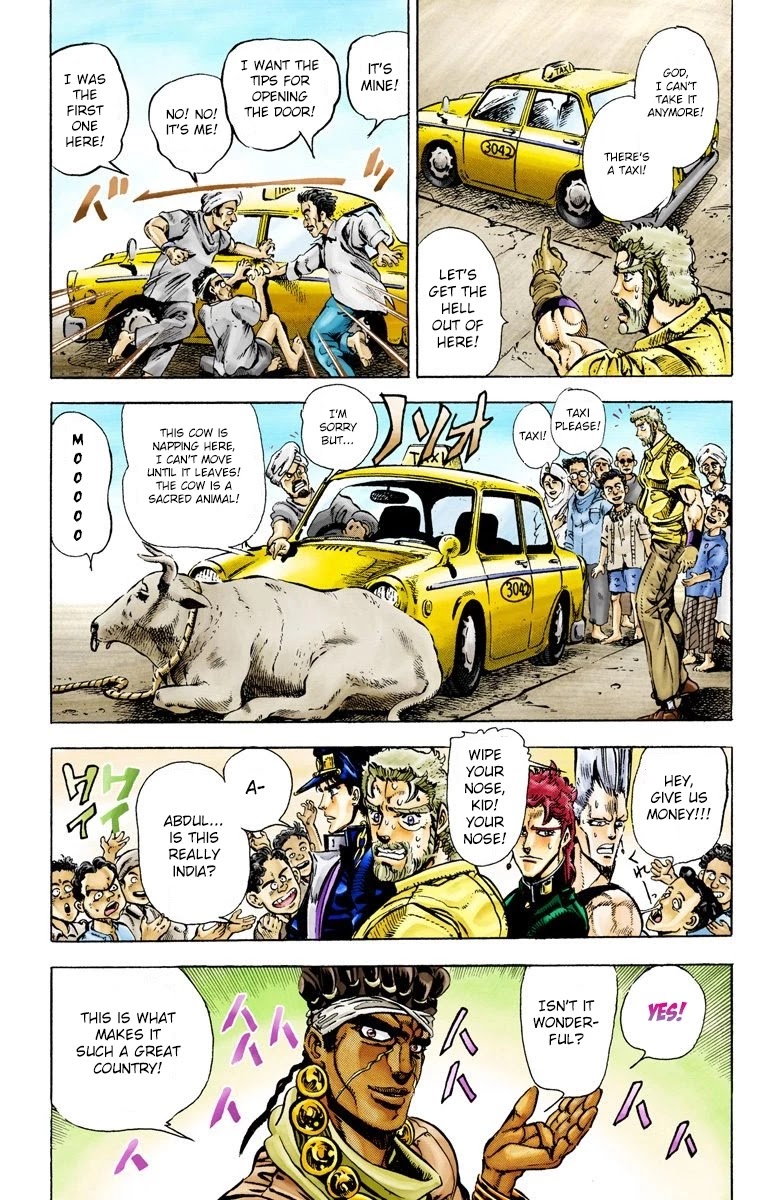 JoJo's Bizarre Adventure Part 3 - Stardust Crusaders (Official Colored) chapter 27 page 4