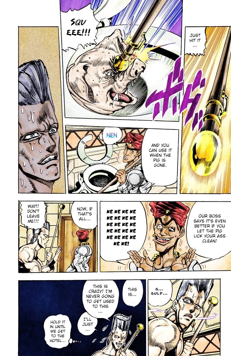 JoJo's Bizarre Adventure Part 3 - Stardust Crusaders (Official Colored) chapter 27 page 9