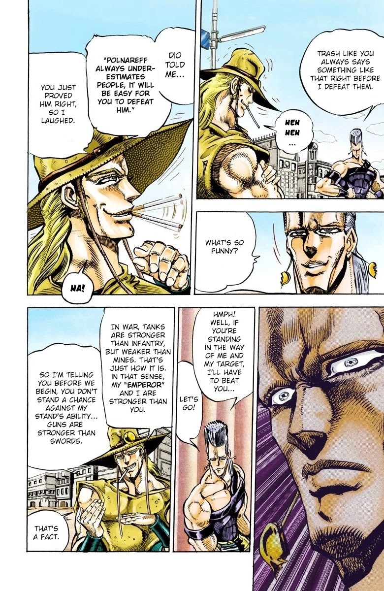 JoJo's Bizarre Adventure Part 3 - Stardust Crusaders (Official Colored) chapter 29 page 4