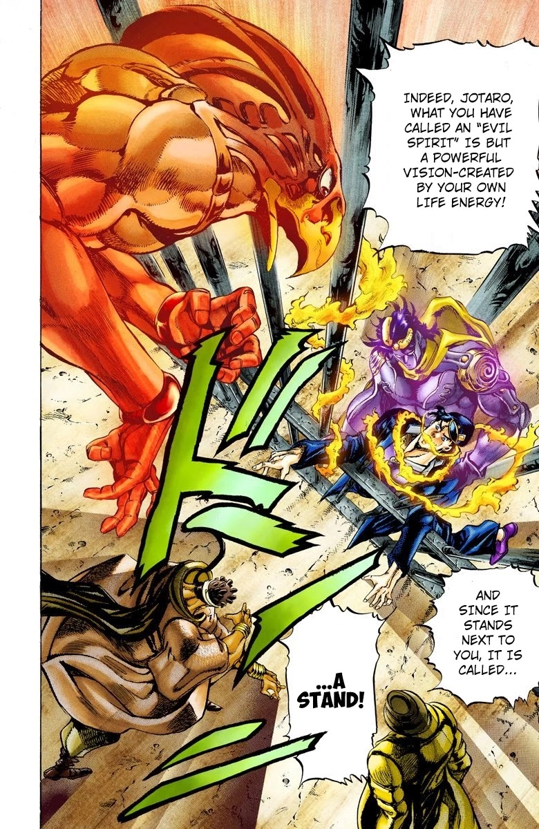 JoJo's Bizarre Adventure Part 3 - Stardust Crusaders (Official Colored) chapter 3 page 7