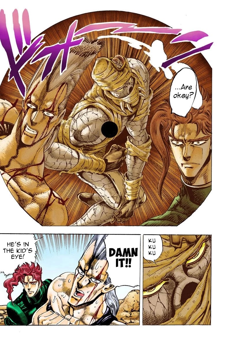 JoJo's Bizarre Adventure Part 3 - Stardust Crusaders (Official Colored) chapter 31 page 13