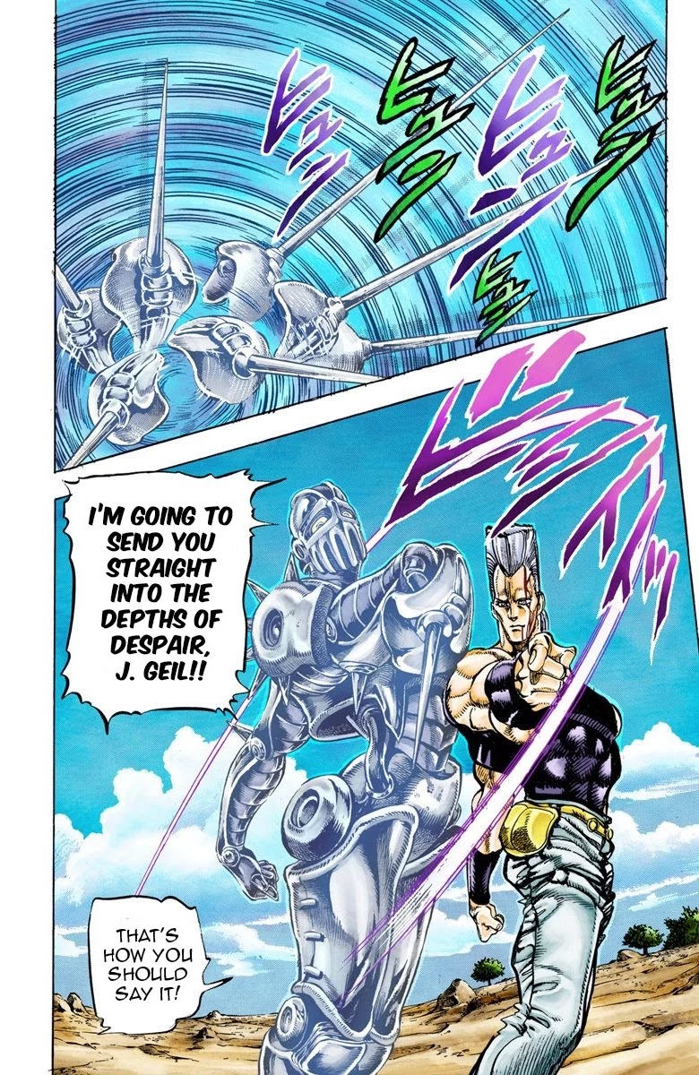 JoJo's Bizarre Adventure Part 3 - Stardust Crusaders (Official Colored) chapter 31 page 18