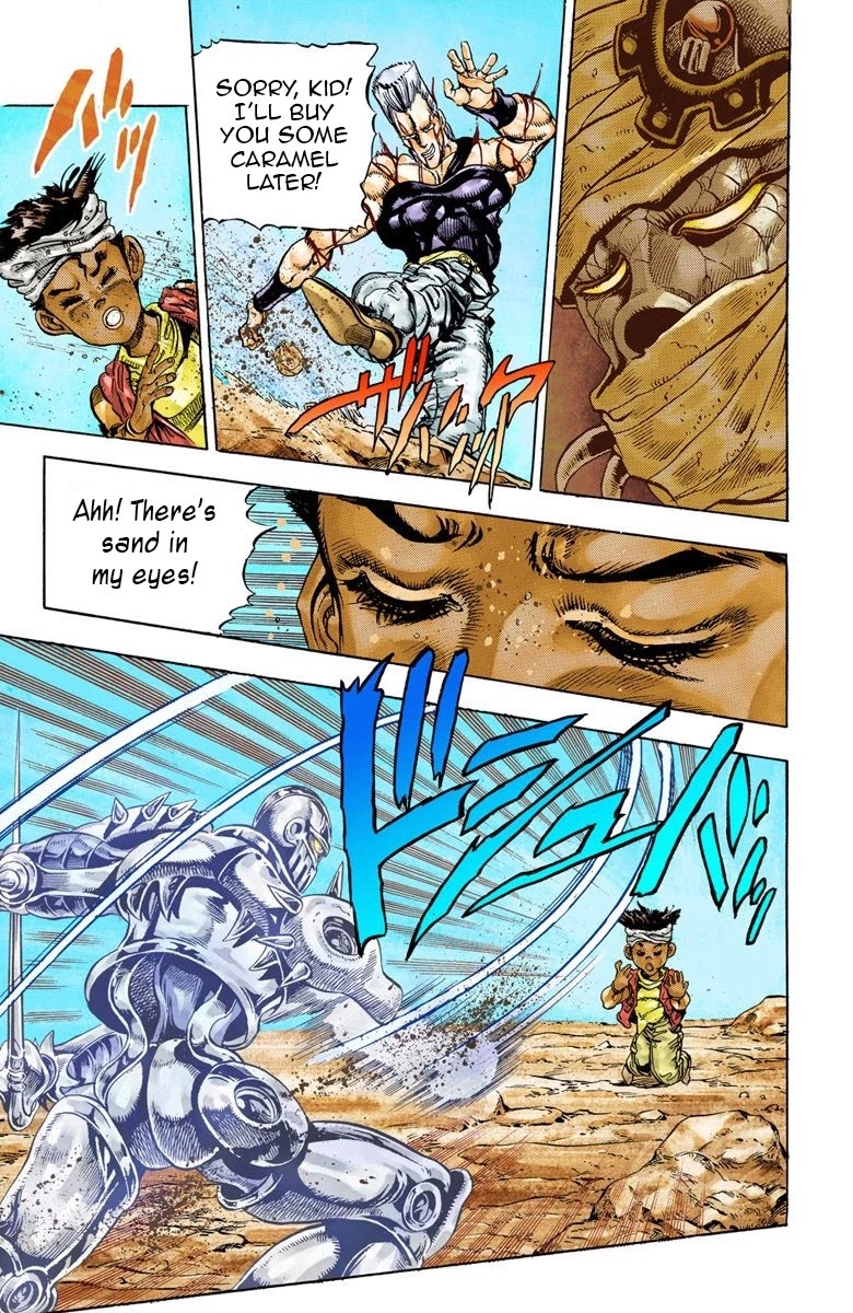 JoJo's Bizarre Adventure Part 3 - Stardust Crusaders (Official Colored) chapter 31 page 19