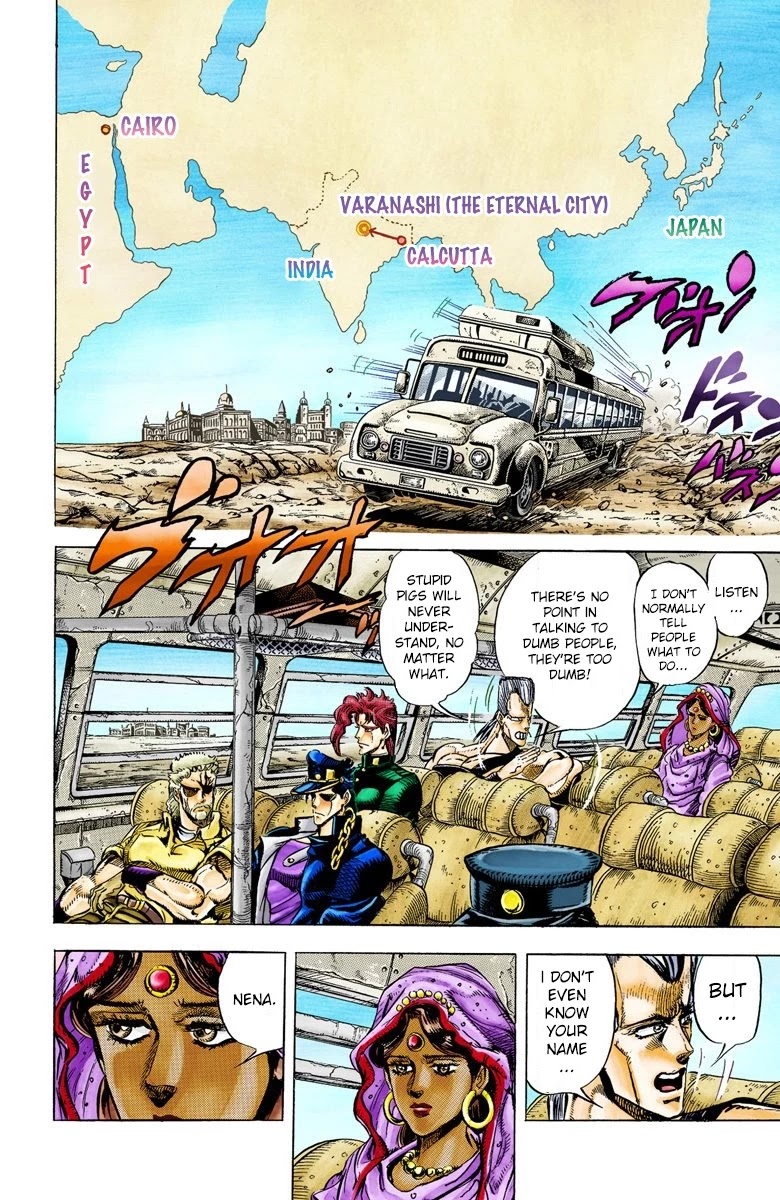 JoJo's Bizarre Adventure Part 3 - Stardust Crusaders (Official Colored) chapter 34 page 6