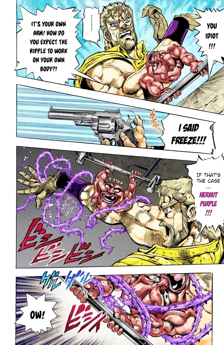 JoJo's Bizarre Adventure Part 3 - Stardust Crusaders (Official Colored) chapter 35 page 10