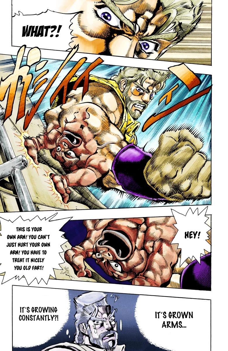 JoJo's Bizarre Adventure Part 3 - Stardust Crusaders (Official Colored) chapter 35 page 7