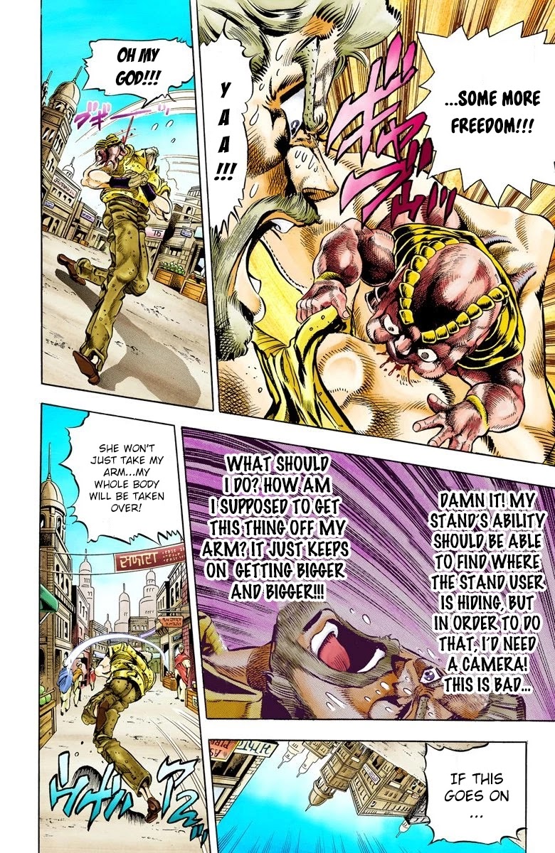 JoJo's Bizarre Adventure Part 3 - Stardust Crusaders (Official Colored) chapter 36 page 2